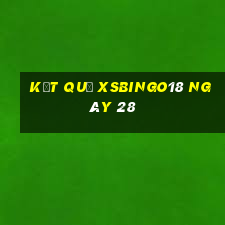 kết quả XSBINGO18 ngày 28