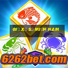 giờ xổ số miền nam