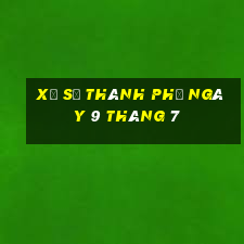 xổ số thành phố ngày 9 tháng 7