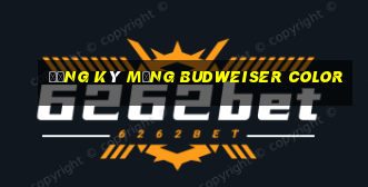 Đăng ký mạng Budweiser Color