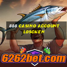 888 casino account loschen