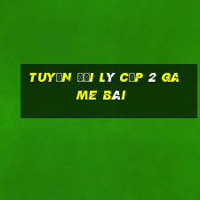 tuyển đại lý cấp 2 game bài