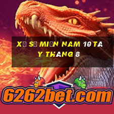 xổ số miền nam 10 tây tháng 8