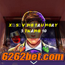 xổ số vũng tàu ngày 3 tháng 10