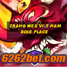 Trang web Việt nam Bole Place