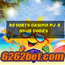 resorts casino nj bonus codes