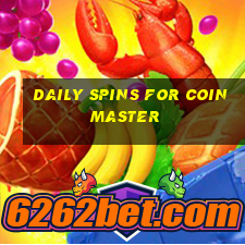 daily spins for coin master