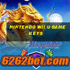 nintendo wii u game keys