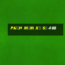 Phần mềm xổ số 408