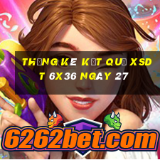 THỐNG KÊ KẾT QUẢ XSDT 6x36 ngày 27