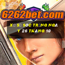 xổ số sóc trăng ngày 26 tháng 10