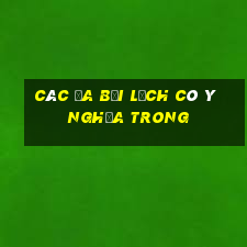 các đa bội lệch có ý nghĩa trong