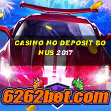 casino no deposit bonus 2017