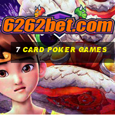 7 card poker games