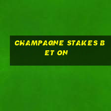 champagne stakes bet on