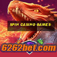 spin casino games