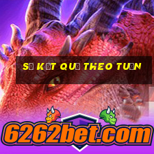 sổ kết quả theo tuần