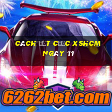 Cách đặt cược XSHCM ngày 11