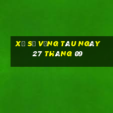 xổ số vũng tàu ngày 27 tháng 09