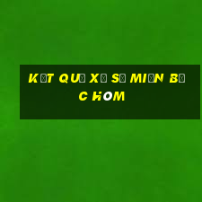 kết quả xổ số miền bắc hôm