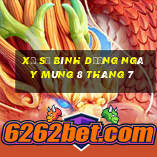 xổ số bình dương ngày mùng 8 tháng 7