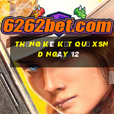 THỐNG KÊ KẾT QUẢ XSND ngày 12