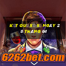 kết quả xổ số ngày 28 tháng 04