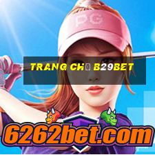 Trang Chủ B29bet