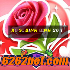 xổ số bình định 26 1