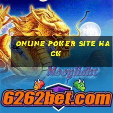 online poker site hack