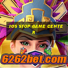 ios stop game center