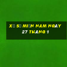 xổ số miền nam ngày 27 tháng 1